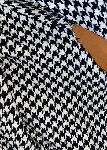 Uzun Kollu Düğmeli Siyah Beyaz Kadın Gömlek - Görsel 4