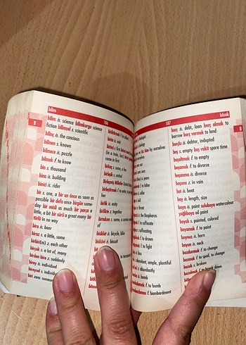 İngilizce-Türkçe Sözlük - Görsel 3