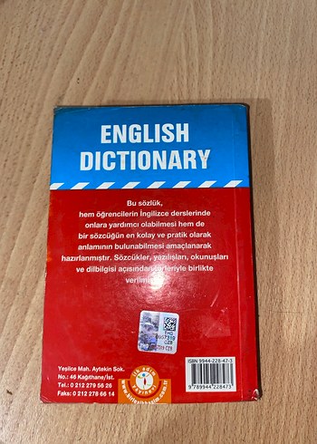 İngilizce-Türkçe Sözlük - Görsel 2