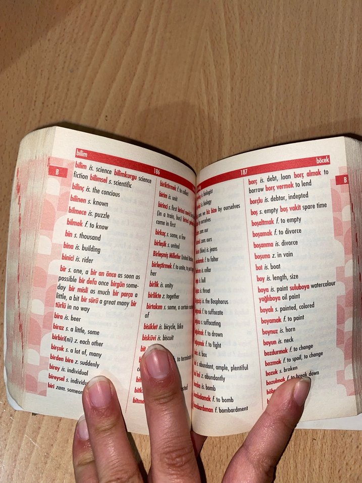 İngilizce-Türkçe Sözlük - Görsel 3