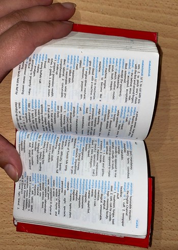 Redhouse İngilizce-Türkçe Cep Sözlüğü - Görsel 4