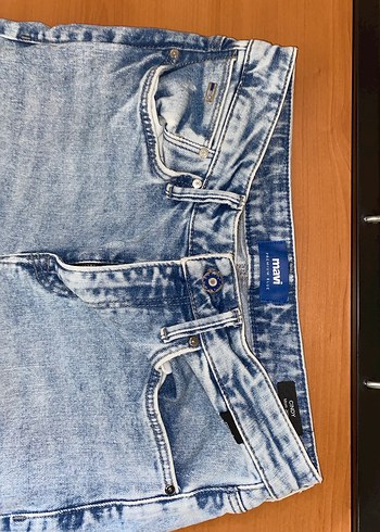 Mavi Loose Fit Midi Kadın Denim Pantolon - Görsel 2