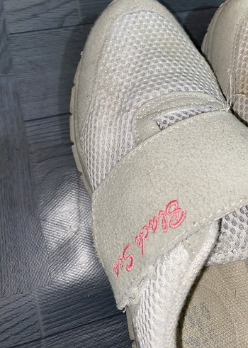 Beyaz Cırtcırtlı Kadın Spor Ayakkabı - Görsel 2