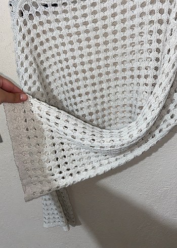 Gri Örgü Kadın Triko Bluz - Görsel 5