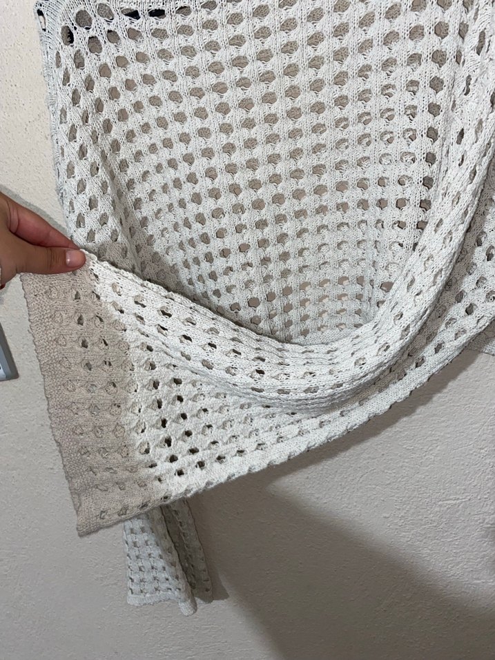 Gri Örgü Kadın Triko Bluz - Görsel 5