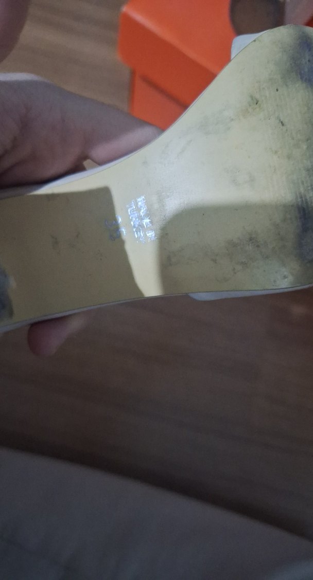 Beyaz Stiletto Topuklu Kadın Ayakkabı - Görsel 5