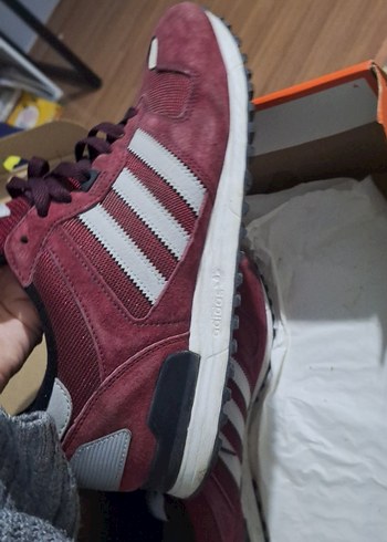 Bordo Adidas Bağcıklı Spor Ayakkabı/ Numara46 - Görsel 6