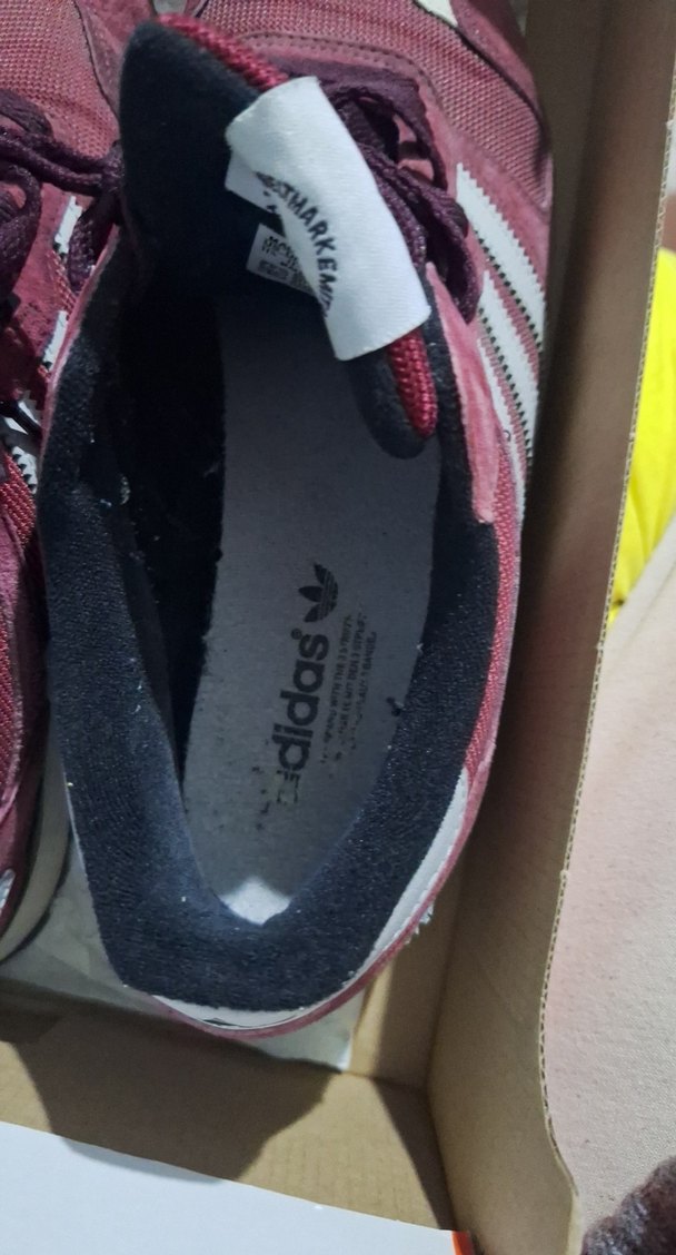 Bordo Adidas Bağcıklı Spor Ayakkabı/ Numara46 - Görsel 3