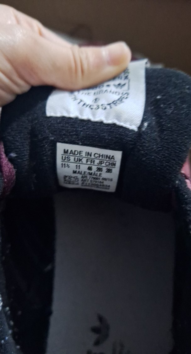 Bordo Adidas Bağcıklı Spor Ayakkabı/ Numara46 - Görsel 5