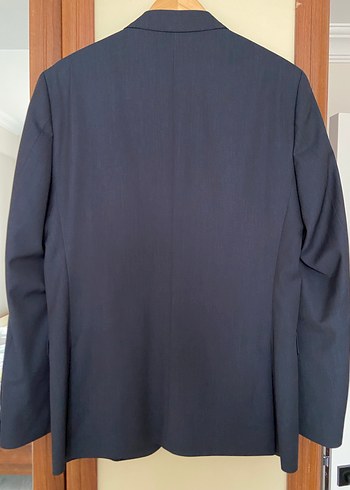 Cacharel Lacivert 130s Yün Travel Ceket - Görsel 2