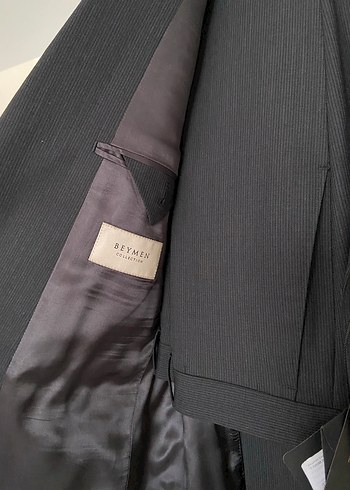 Beymen Collection Antrasit Yünlü Takım Elbise - Görsel 4