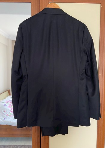 W Collection Siyah Yün Takım Elbise - Görsel 2