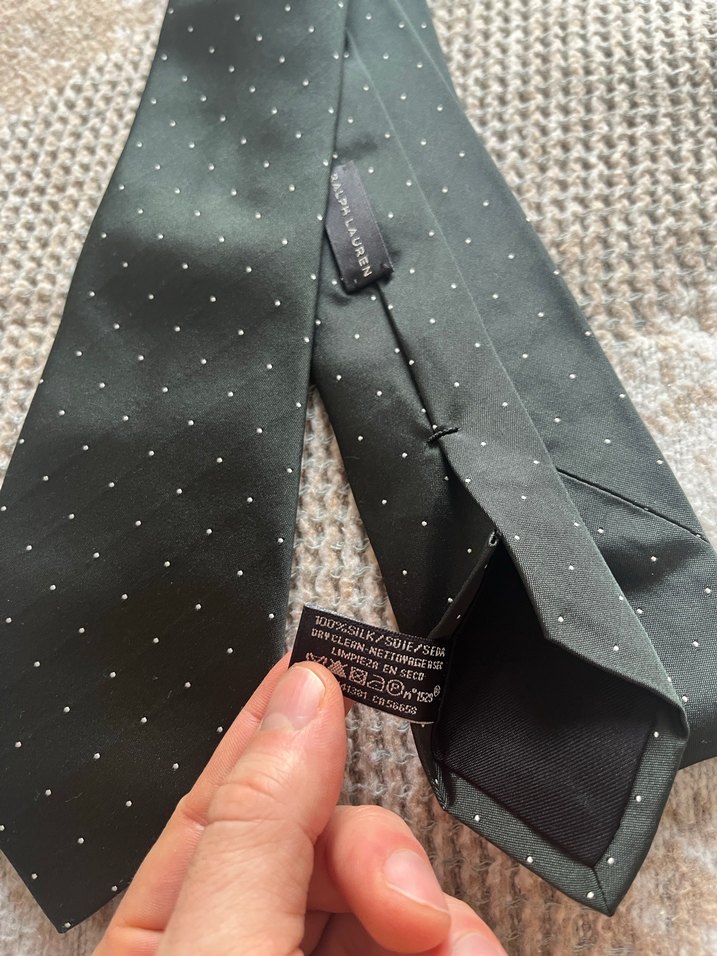 Ralph Lauren Black Label İpek Kravat - Görsel 4