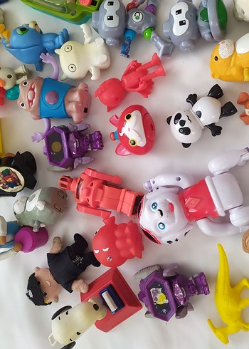 Karışık oyuncak set 40 parçadan fazla