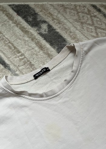 Beyaz Kısa Kollu Tişörtü - Görsel 2