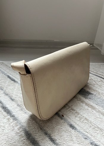 Bej Deri Kadın Çanta - Görsel 2