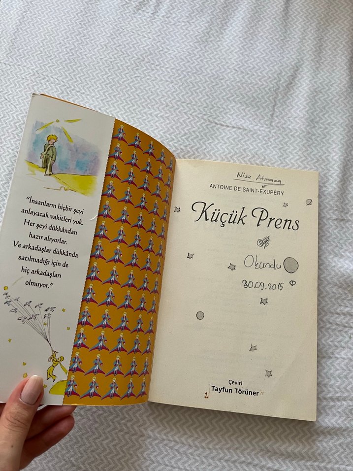 Küçük Prens - Antoine de Saint-Exupéry - Görsel 2