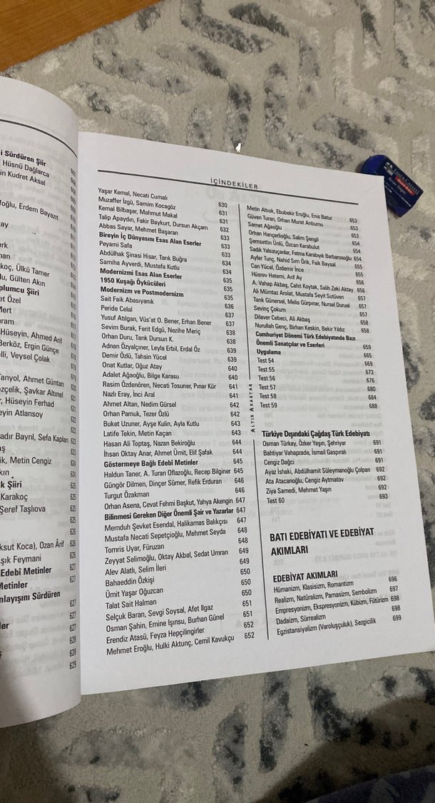 YGS-LYS Dil ve Anlatım Türk Edebiyatı Kitabı - Görsel 4