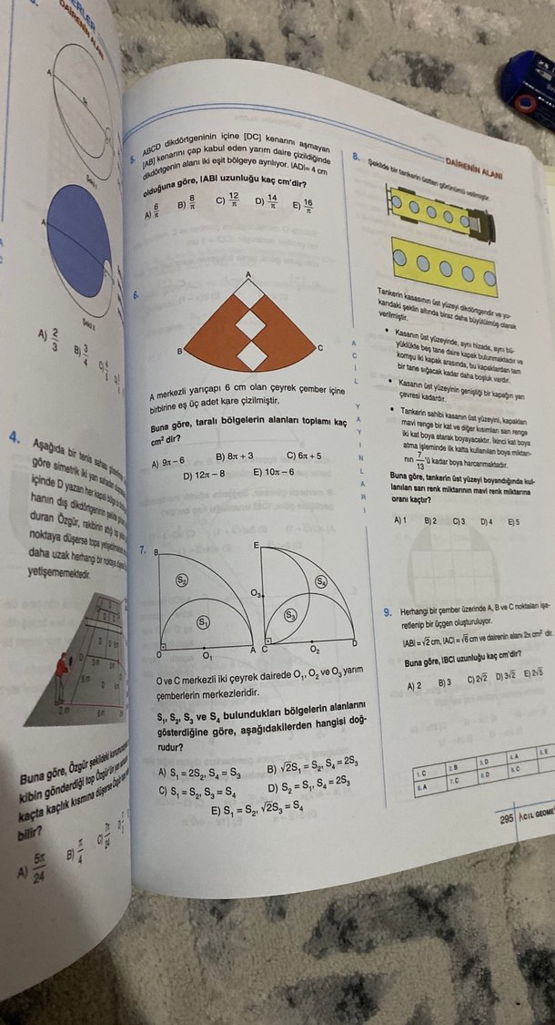Acil Geometri TYT-AYT Soru Bankası - Görsel 4