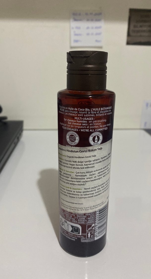 Yves Rocher Botanik Hindistancevizi Bakım Yağı - Görsel 2