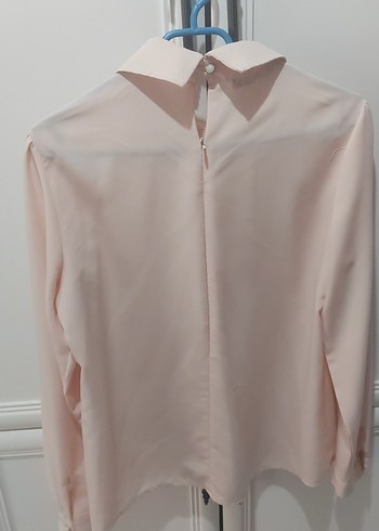 Diğer Dantel Detaylı Pastel Pembe Kadın Gömlek