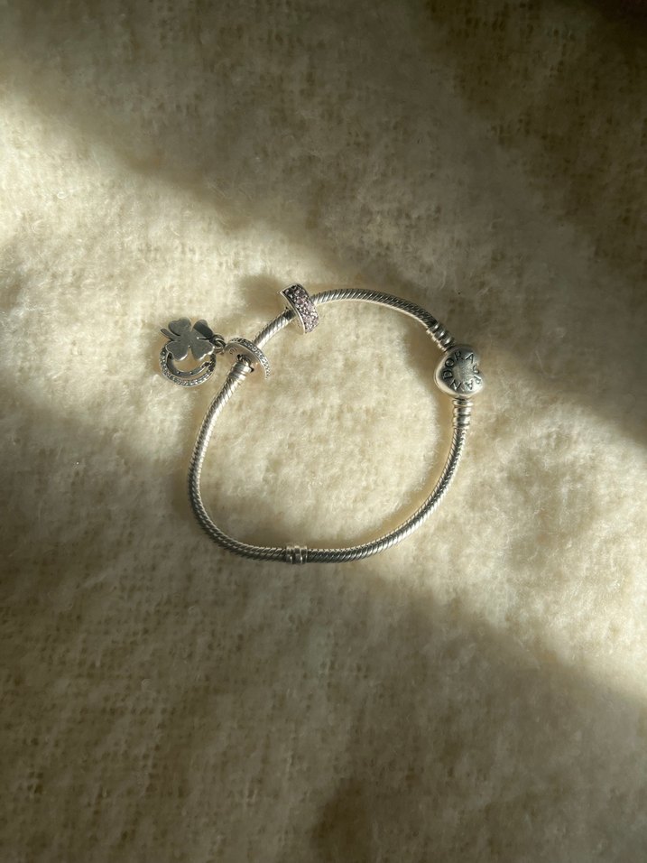 Pandora Yonca & At Nalı Charm  925 ALE  Orijinal - Görsel 3