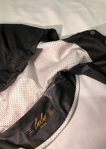 Kapüşonlu Siyah Deri unısex Yağmurluk - Görsel 4