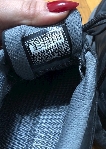 Siyah Bağcıklı unısex spor ayakkabı - Görsel 5