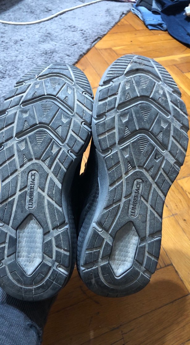 Siyah Bağcıklı unısex spor ayakkabı - Görsel 4