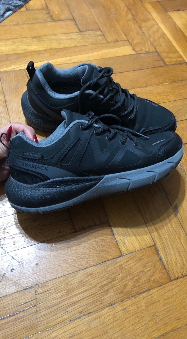 Siyah Bağcıklı unısex spor ayakkabı - Görsel 2