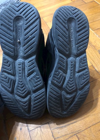 Siyah Bağcıklı Stiletto Topuklu Kadın Spor Ayakkabı - Görsel 4