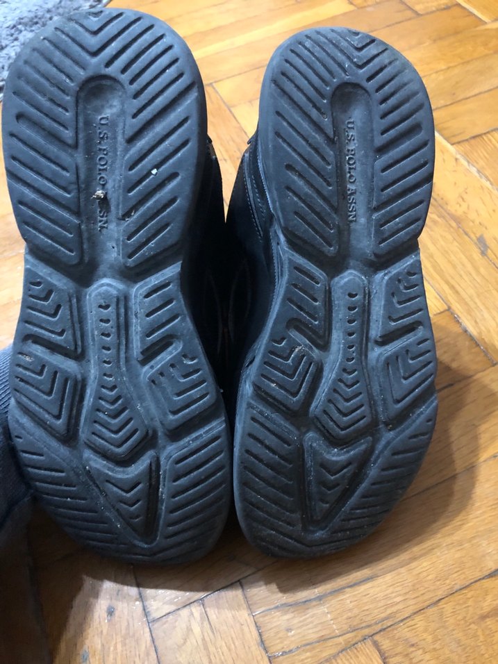 Siyah Bağcıklı Stiletto Topuklu Kadın Spor Ayakkabı - Görsel 4