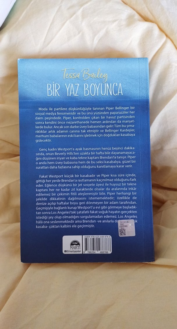 Bir Yaz Boyunca - Tessa Bailey - Görsel 2