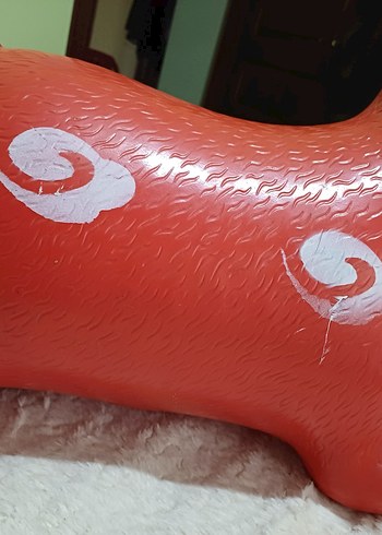 Kırmızı Şişme Oyun İneği - Görsel 5