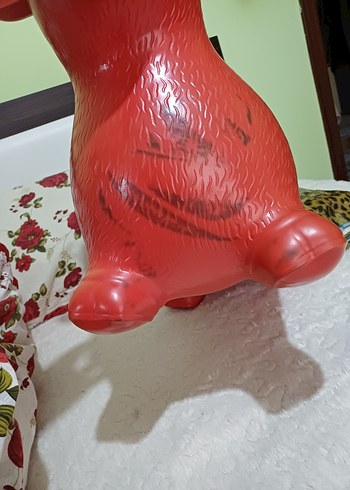 Kırmızı Şişme Oyun İneği - Görsel 3