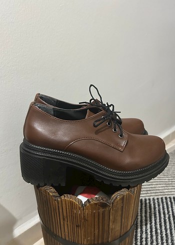 Vintage Bohem Oxford Ayakkabı - Görsel 4