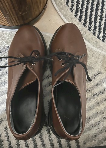Vintage Bohem Oxford Ayakkabı - Görsel 7