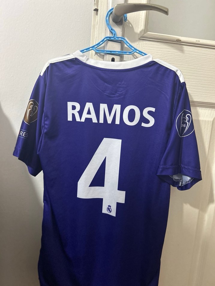 Adidas Mor Çocuk Forması Sergio Ramos - Görsel 2