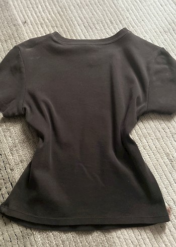 H&M Ramones Baby Tee Y2K Punk - Görsel 3