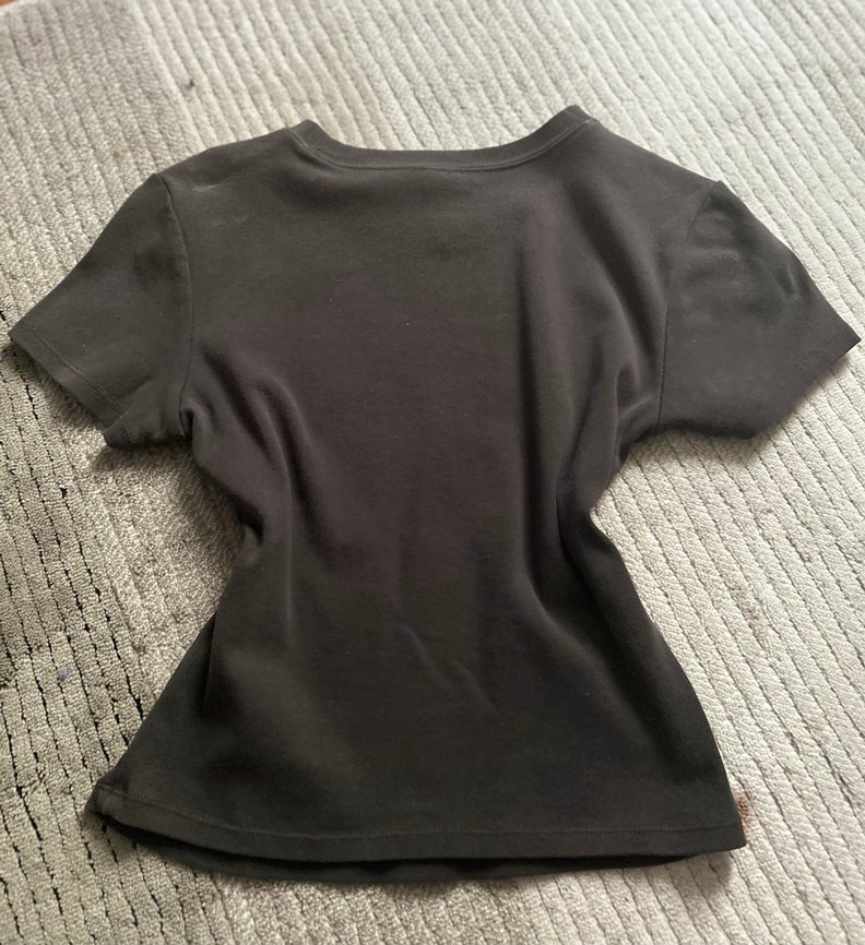 H&M Ramones Baby Tee Y2K Punk - Görsel 3