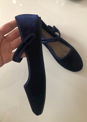 Kız Çocuk Lacivert Tokalı Babet Ayakkabı lefties - Görsel 3