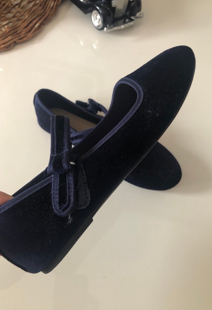 Kız Çocuk Lacivert Tokalı Babet Ayakkabı lefties - Görsel 2