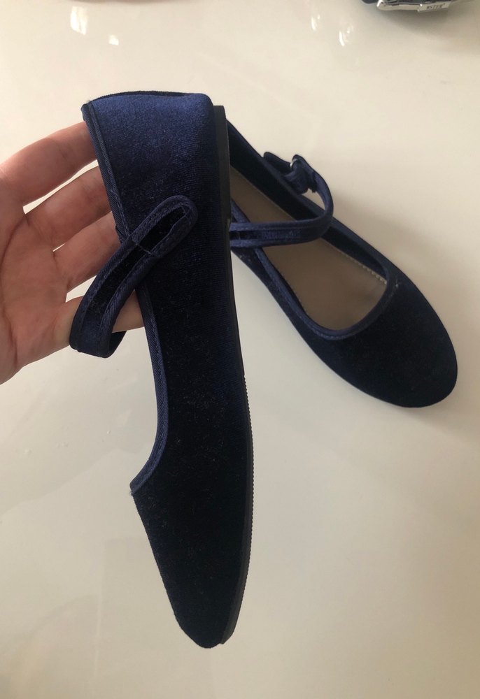 Kız Çocuk Lacivert Tokalı Babet Ayakkabı lefties - Görsel 3