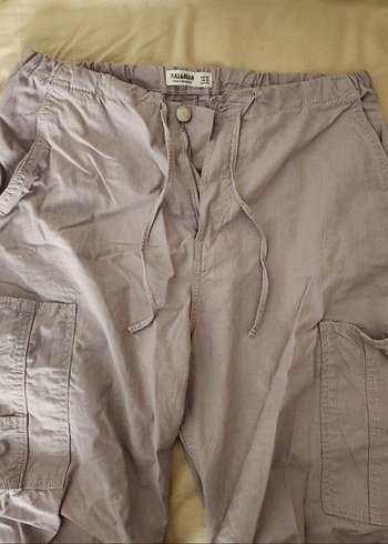 Lila paraşüt pantolon - Görsel 4