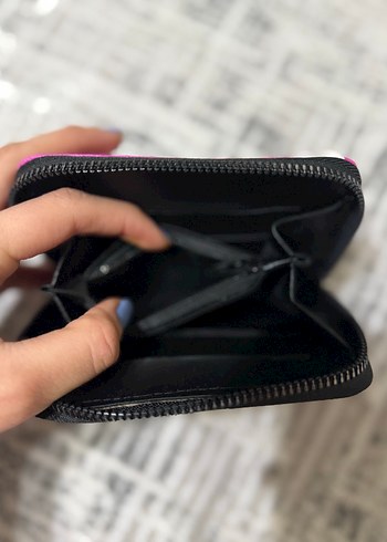 Renkli Barbie Baskılı Fermuarlı Çocuk Cüzdanı - Görsel 7