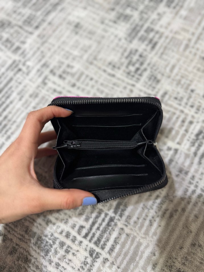 Renkli Barbie Baskılı Fermuarlı Çocuk Cüzdanı - Görsel 5