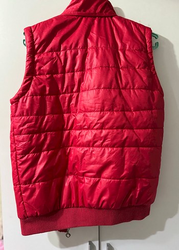 Düğmeli Kırmızı Çocuk Şişme Yelek - Görsel 9