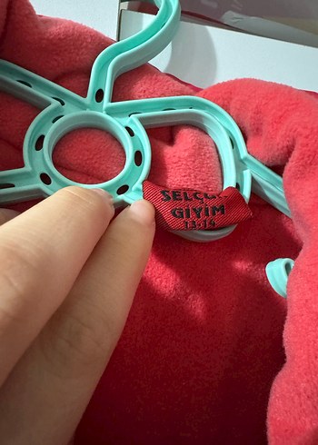 Düğmeli Kırmızı Çocuk Şişme Yelek - Görsel 5