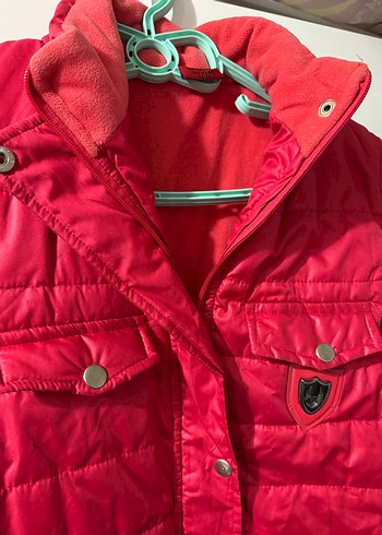 Düğmeli Kırmızı Çocuk Şişme Yelek - Görsel 2