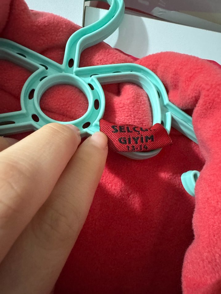 Düğmeli Kırmızı Çocuk Şişme Yelek - Görsel 5